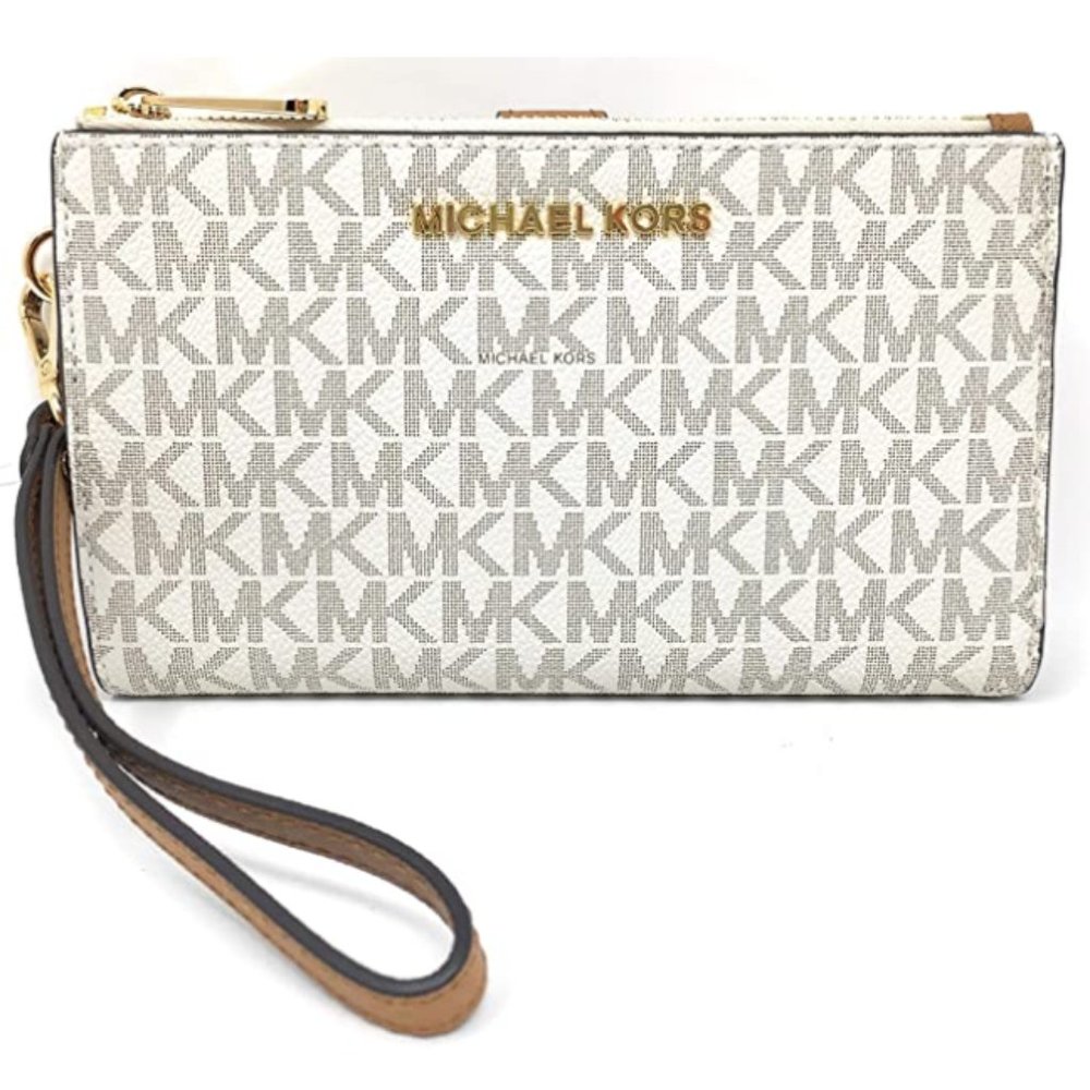 Michael Kors Jet Set Travel Double Zip Wristlet